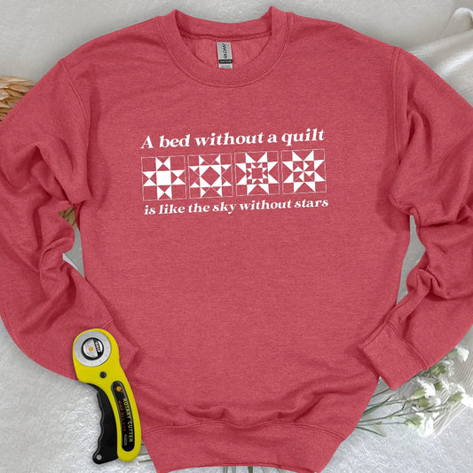 Gemütliche Quilt-Träume Sweatshirt