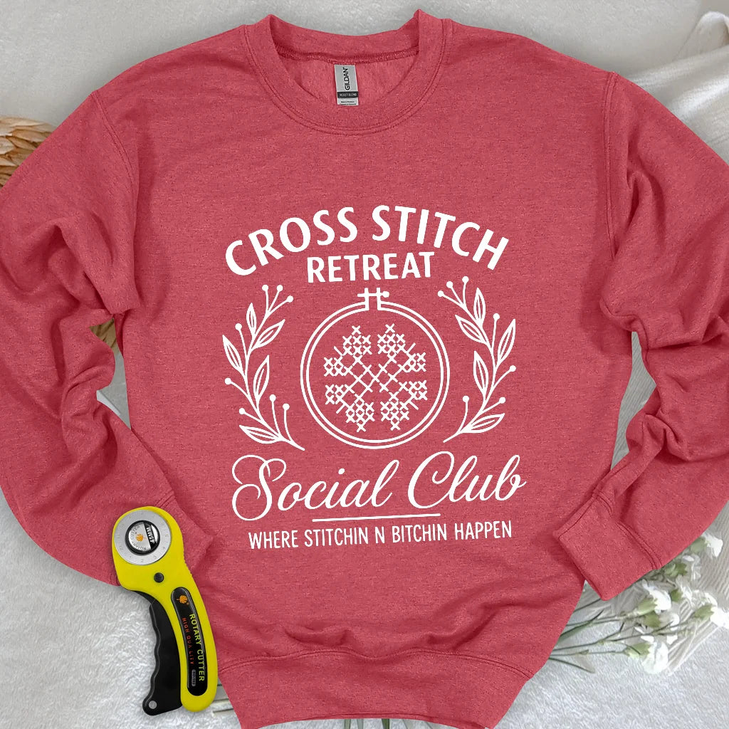 Cross Stitch Retreat Sweatshirt