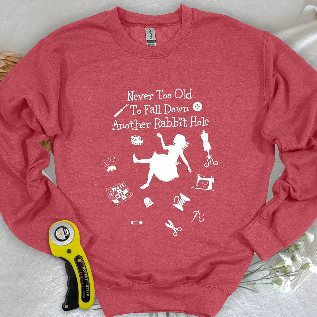 Sweat-shirt "Down The Rabbit Hole"