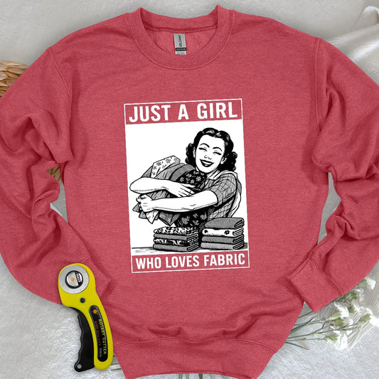 Stoff Mädchen-Sweatshirt