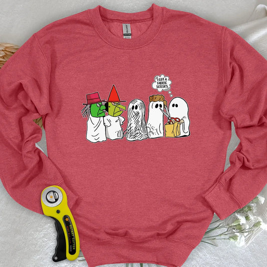 Habe ein Stoffschere-Sweatshirt bekommen