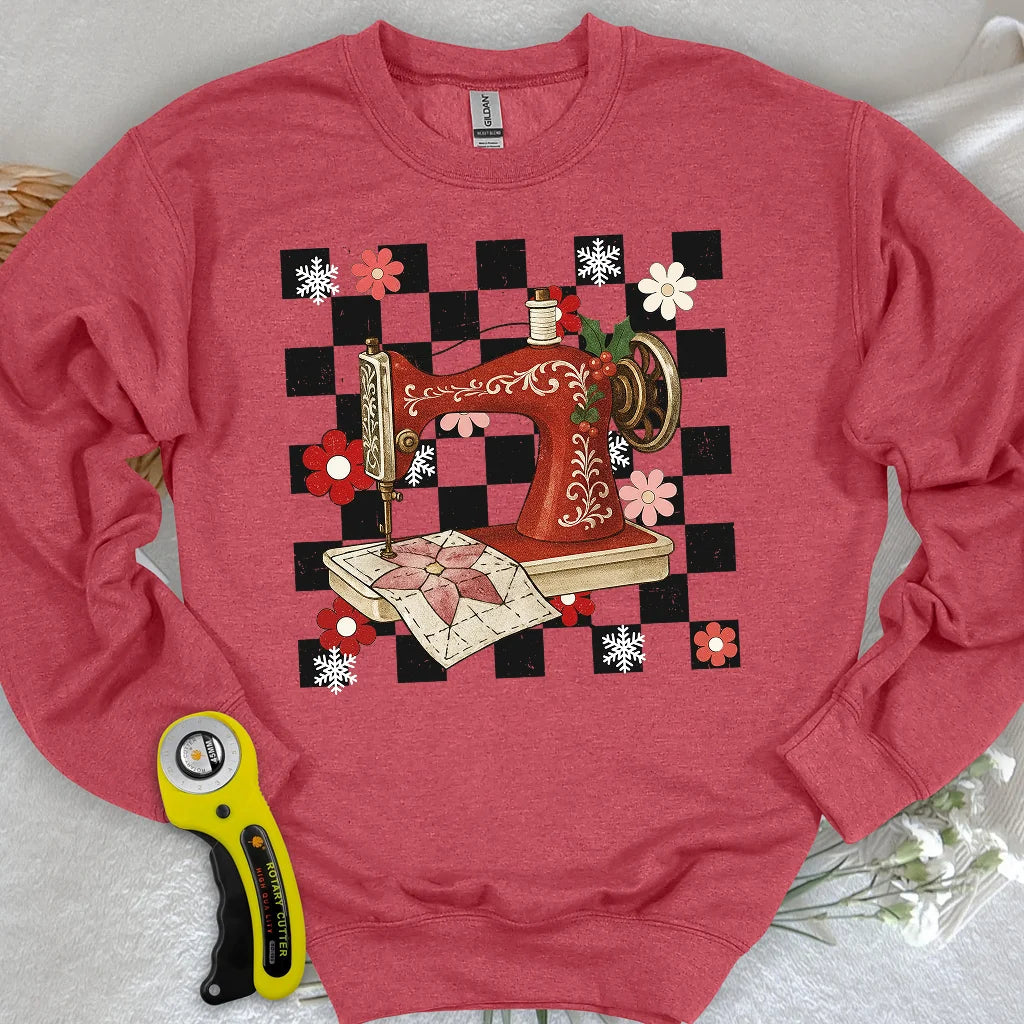 Sweat-shirt de brodeuse joyeuse