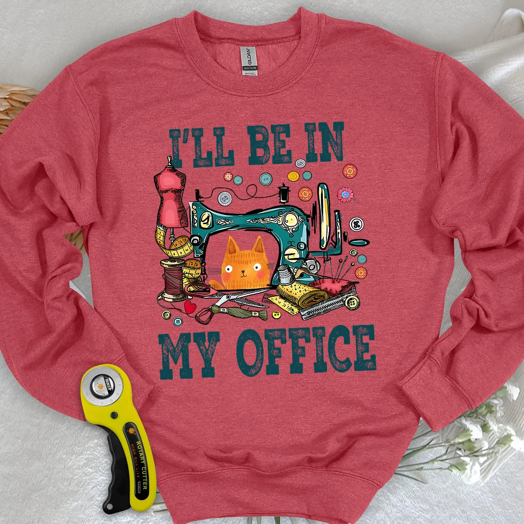 Je serai dans mon bureau