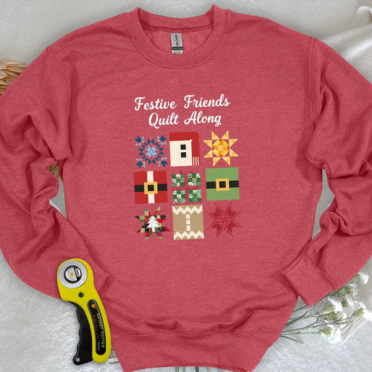 Merry Makers Quilt-Sweatshirt