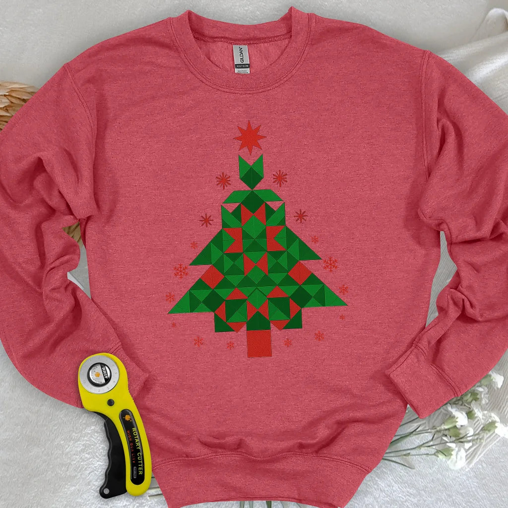Sweat-shirt Joyeux Noël de courtepointe