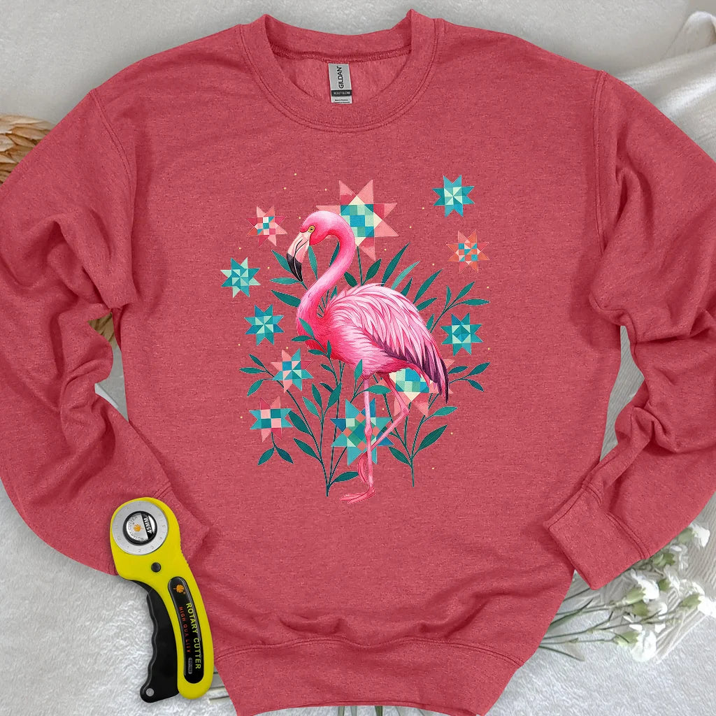 Sweat-shirt matelassé jardin