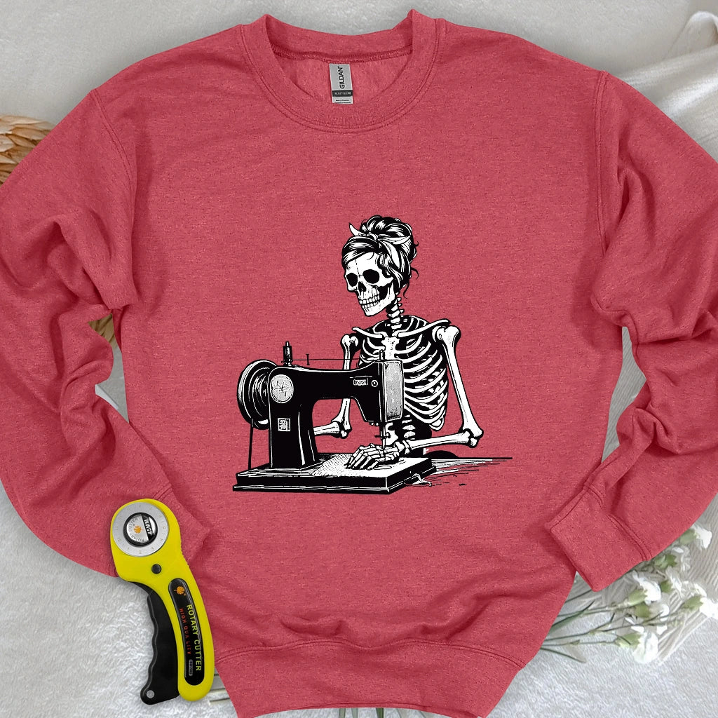 Quilting Skeleton Sweatshirt