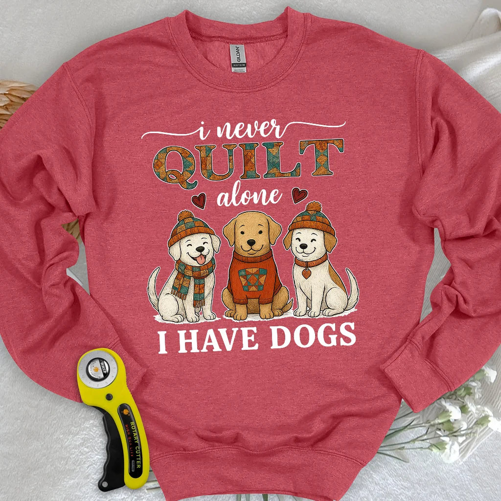 Quilting with Paws Sweatshirt