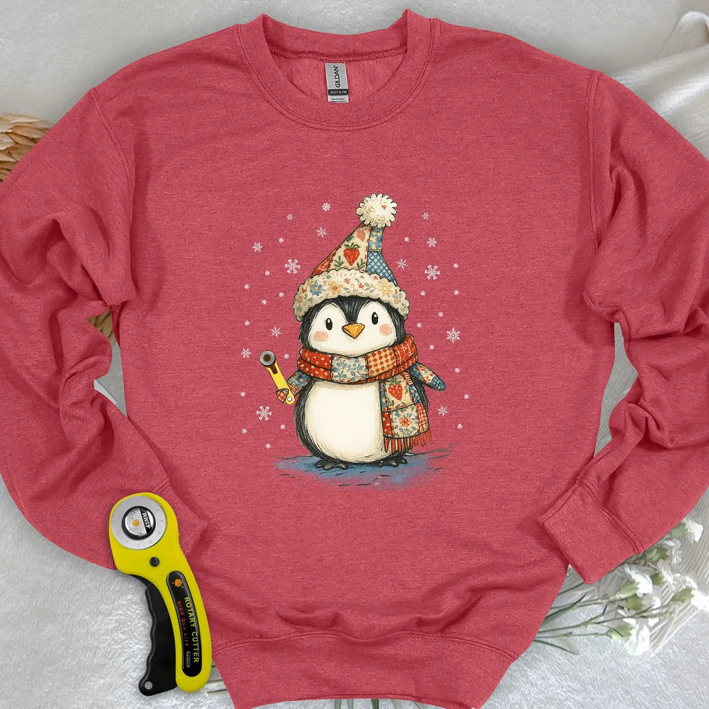 Quilty Little Penguin Sweatshirt