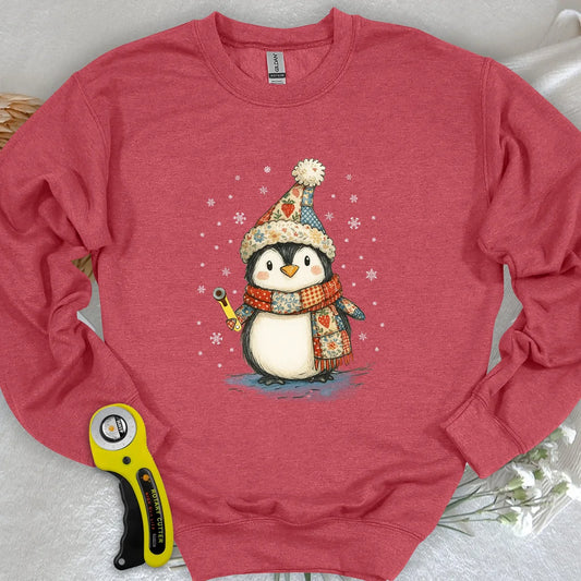 Quilty Little Penguin Sweatshirt