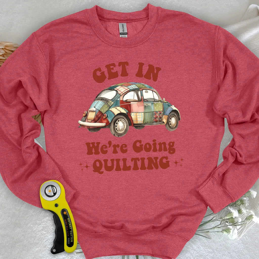 Quilty Road Trip Bug Sweatshirt