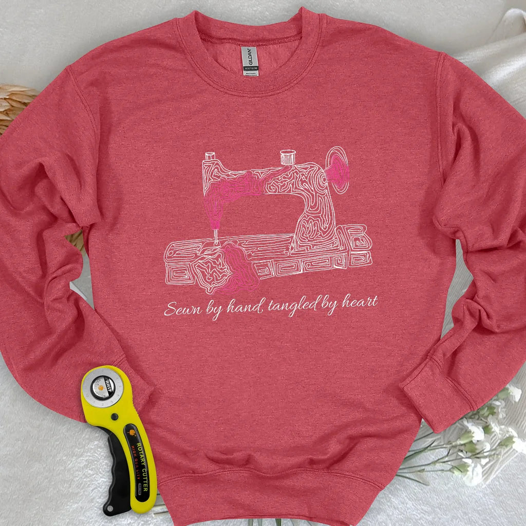 Le sweat-shirt L'enchevêtrement du cœur