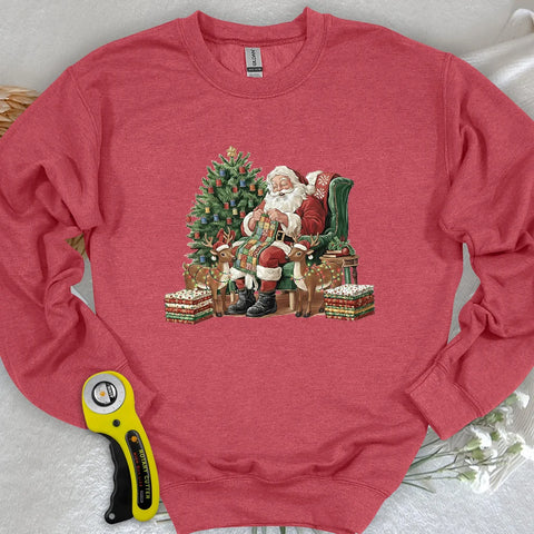 Das Quilting-Claus-Sweatshirt