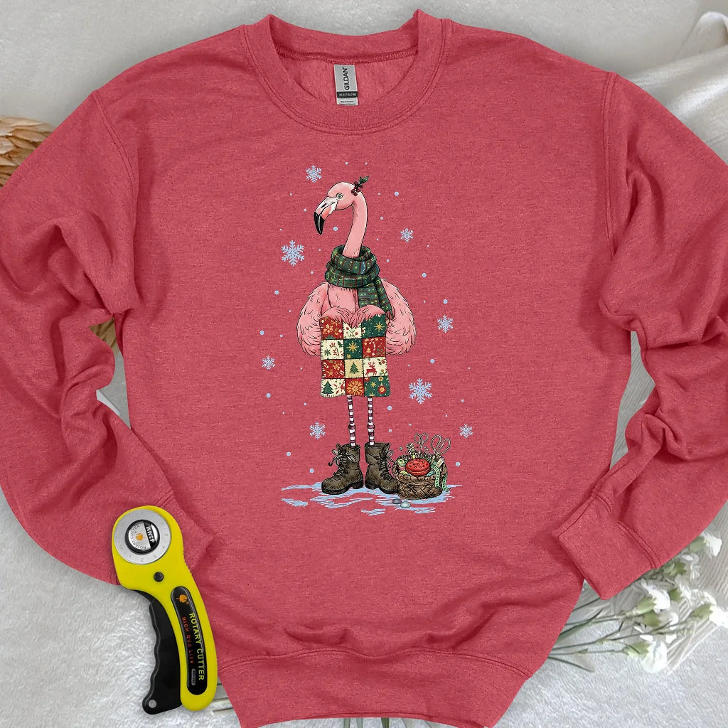 Winter Flamingo Sweatshirt