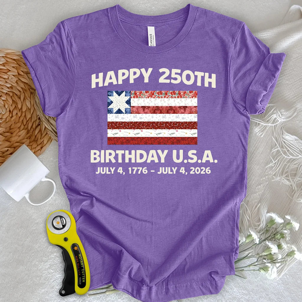 250 Years Pieced with Pride T-Shirt