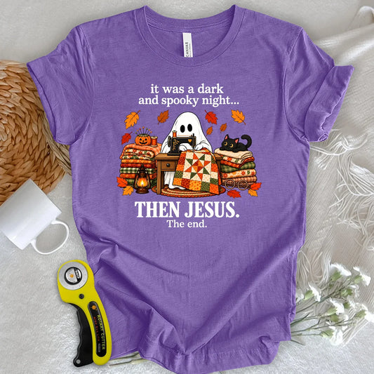 A Dark & Quilty Night T-shirt