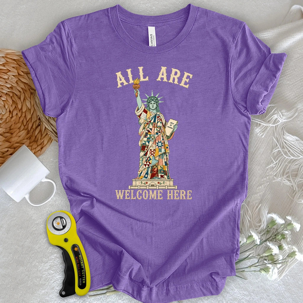 All Are Welcome Here T-shirt
