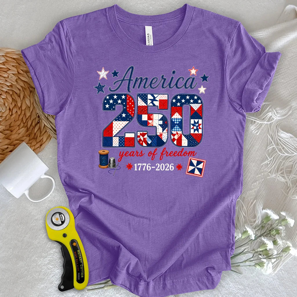 America 250: Pieced With Pride T-shirt