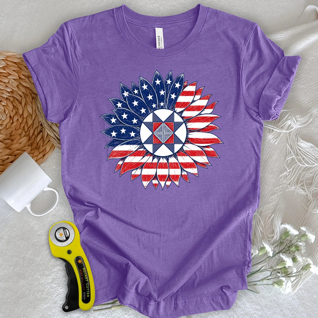 American Pride Sunflower T-shirt