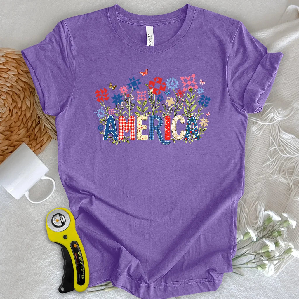 Appliqué America T-shirt