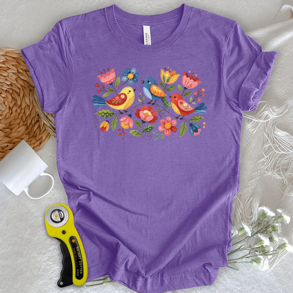 Appliqué Garden T-shirt