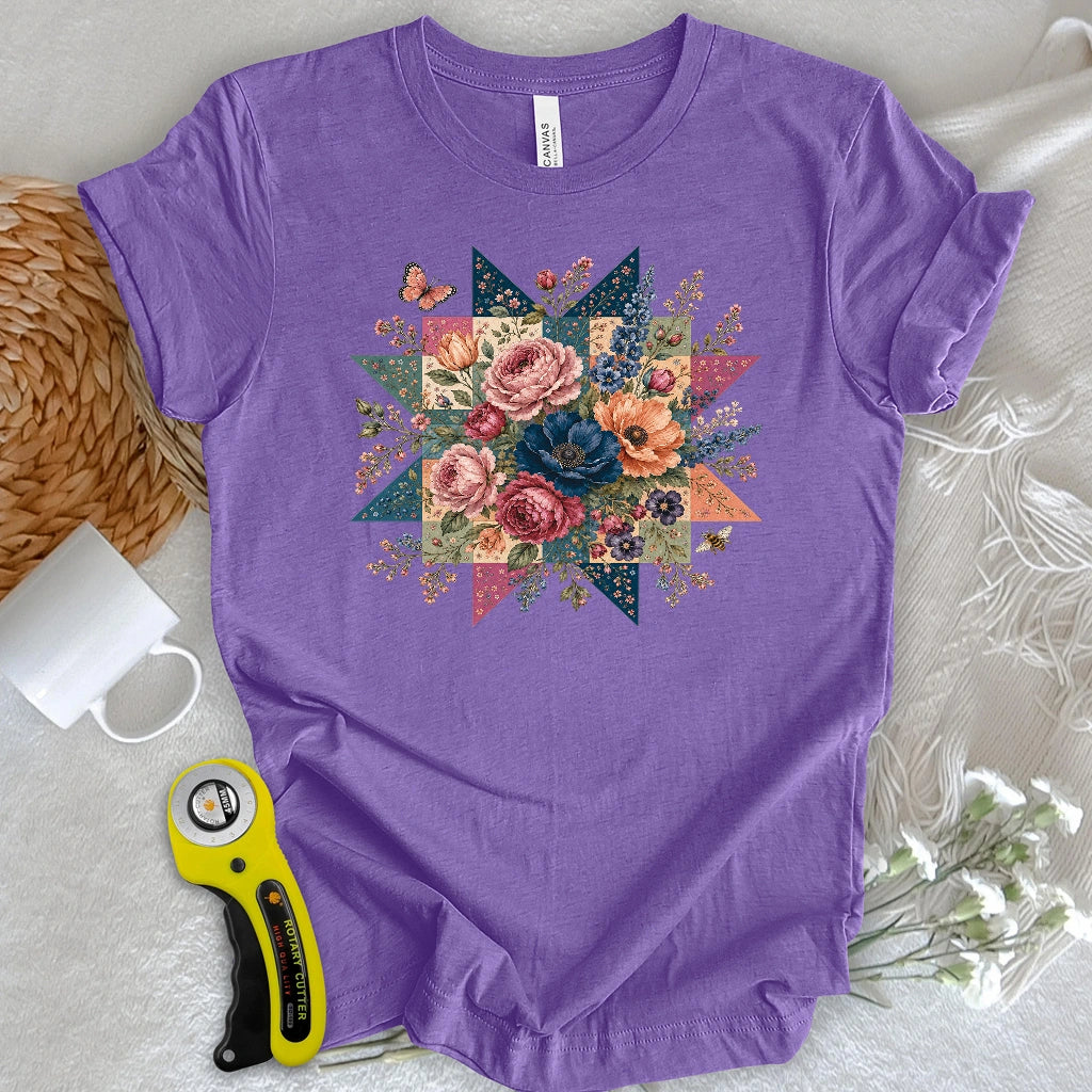Blooming Patchwork Star T-shirt