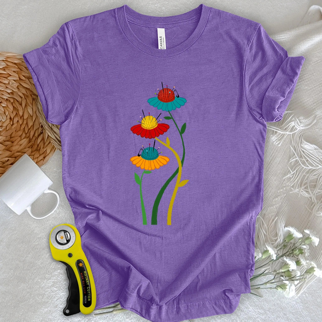 Blooming Pin Cushions T-shirt