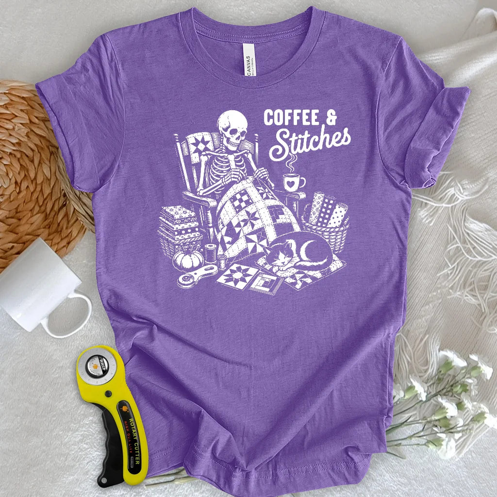 Coffee & Stitches T-shirt