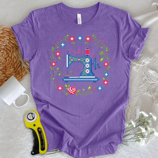 Cross Stitch Singer T-shirt