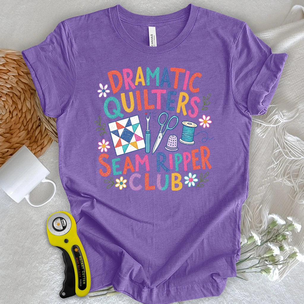 Dramatic Quilters Club T-shirt