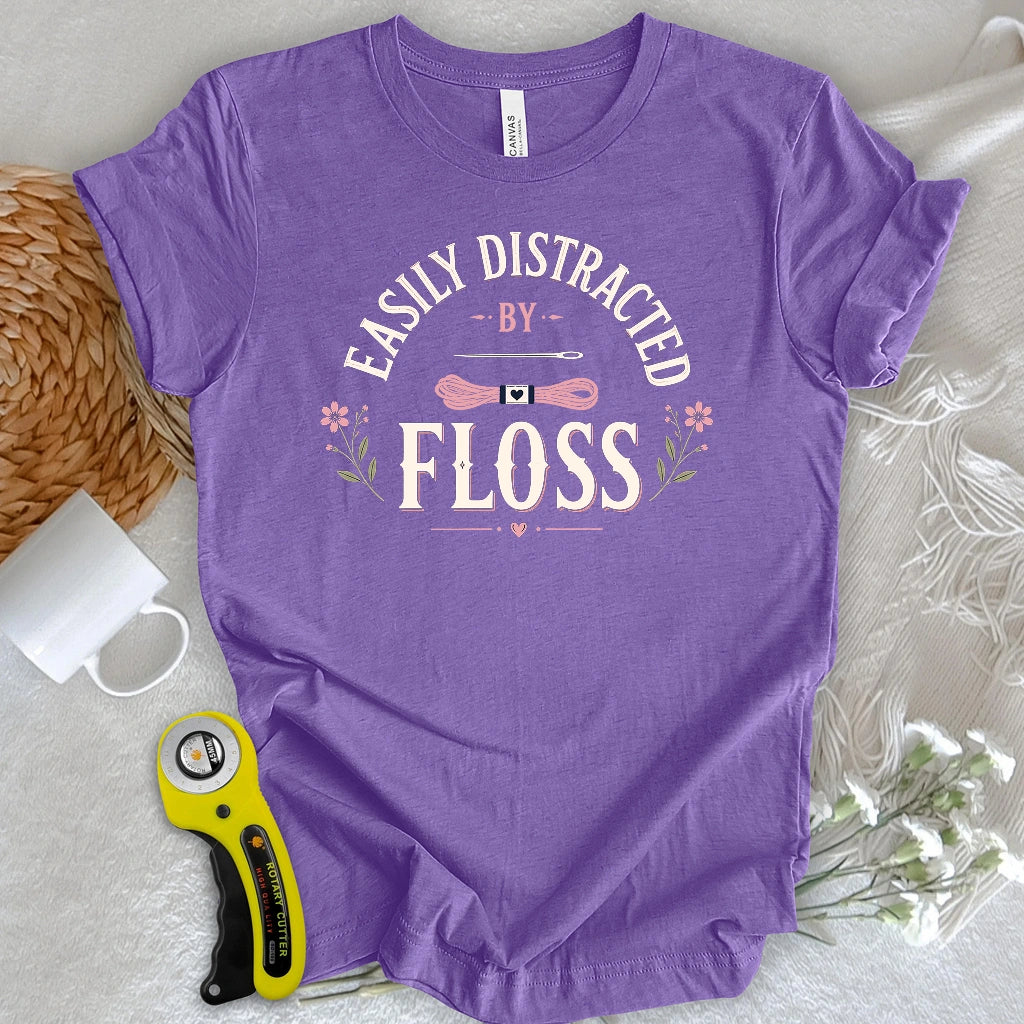 Easily Distracted By Floss T-shirt