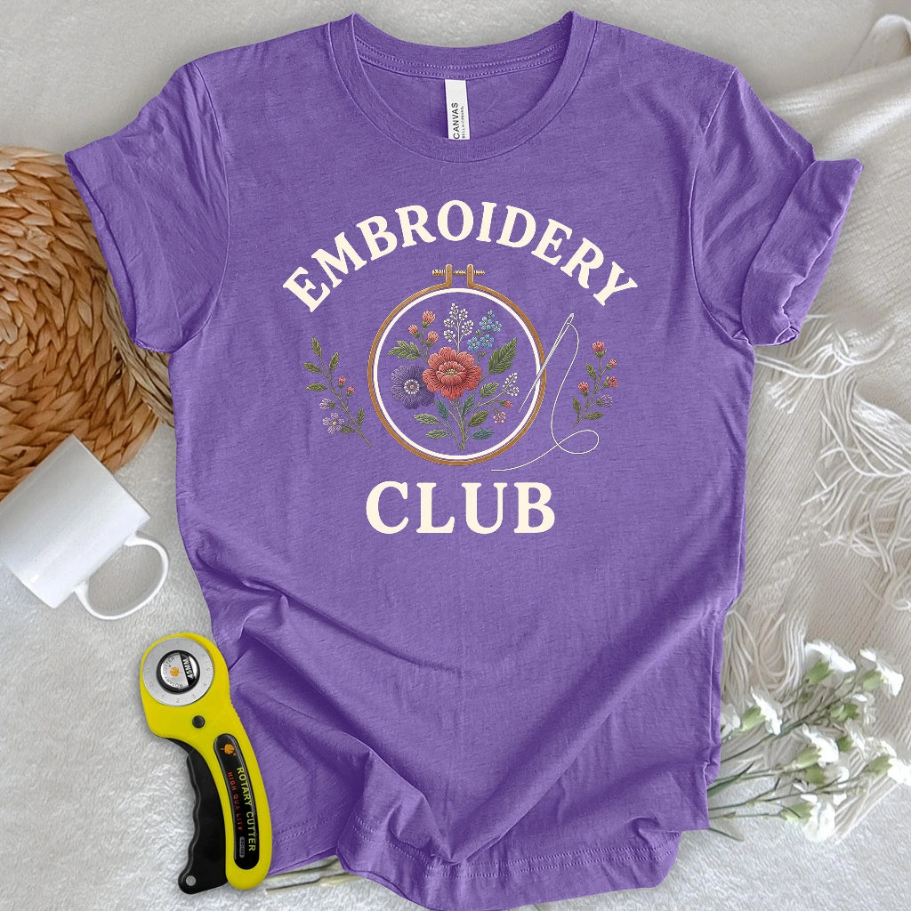 Embroidery Club T-shirt