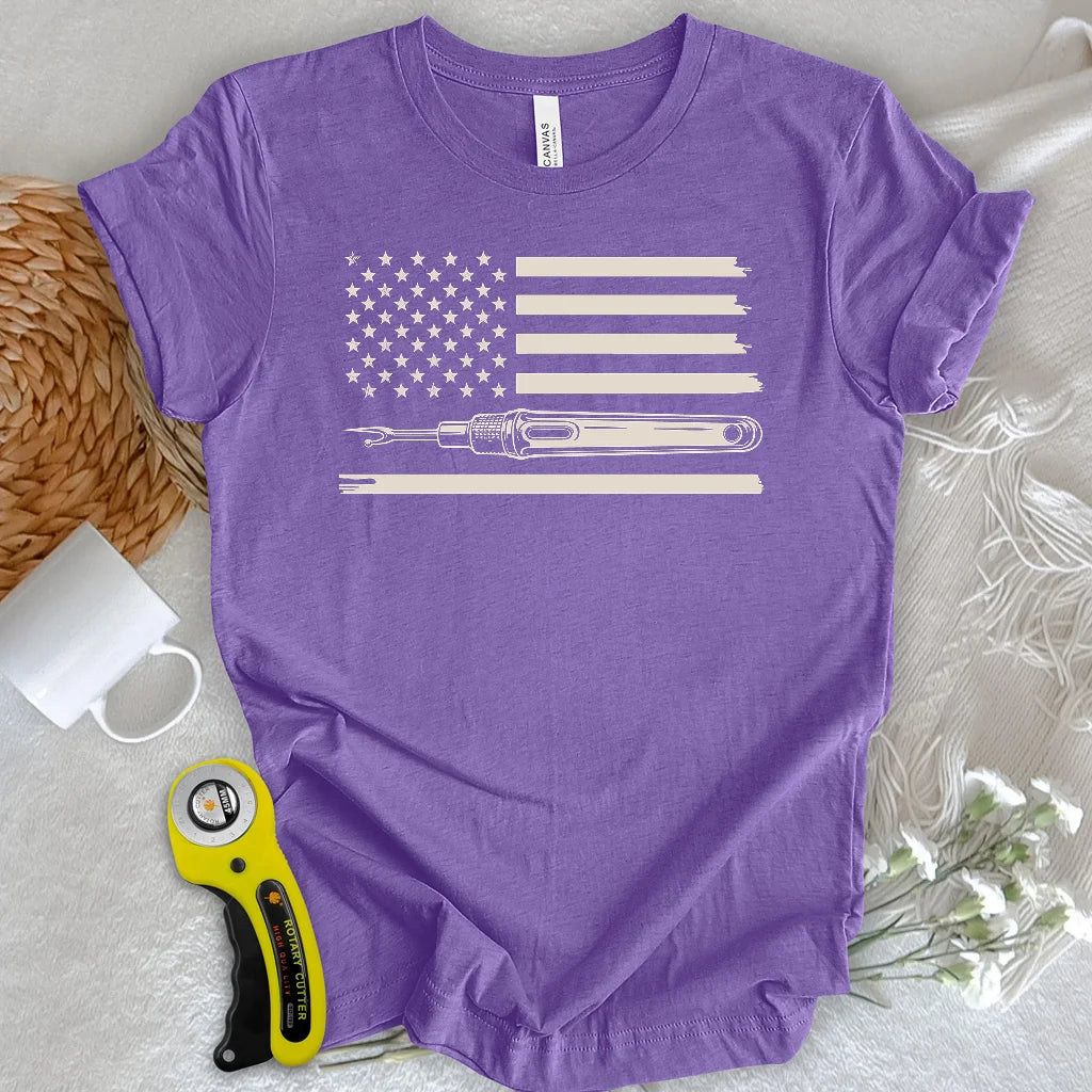 Le T-shirt « La liberté coule dans les fibres »