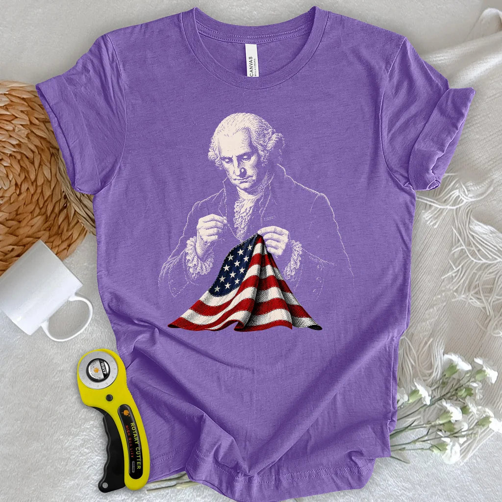 George Stitching America T-shirt