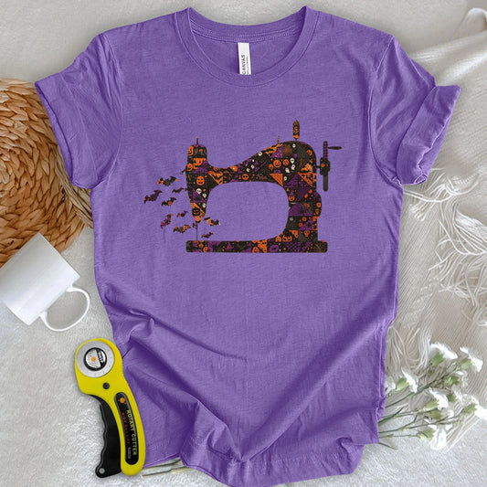 Halloween sewing machine T-shirt