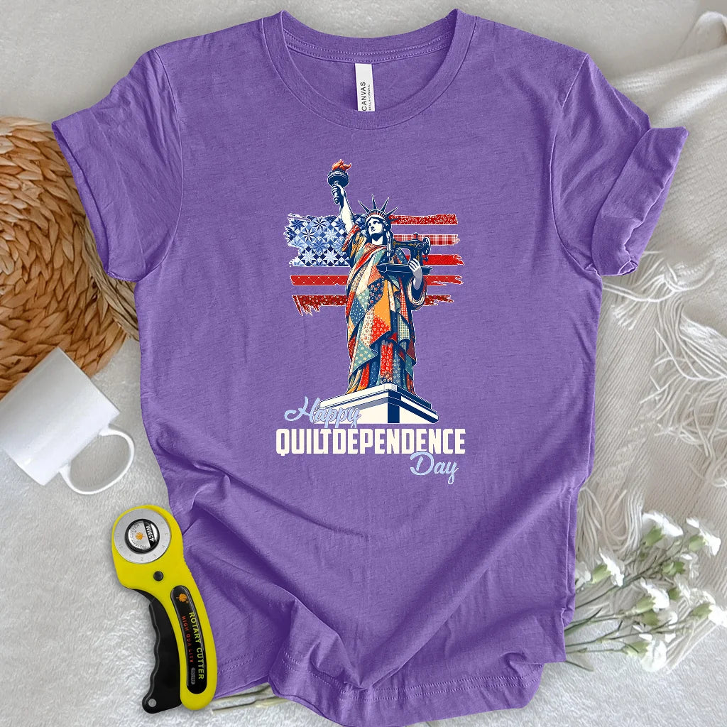 Happy Quiltdependence Day T-shirt