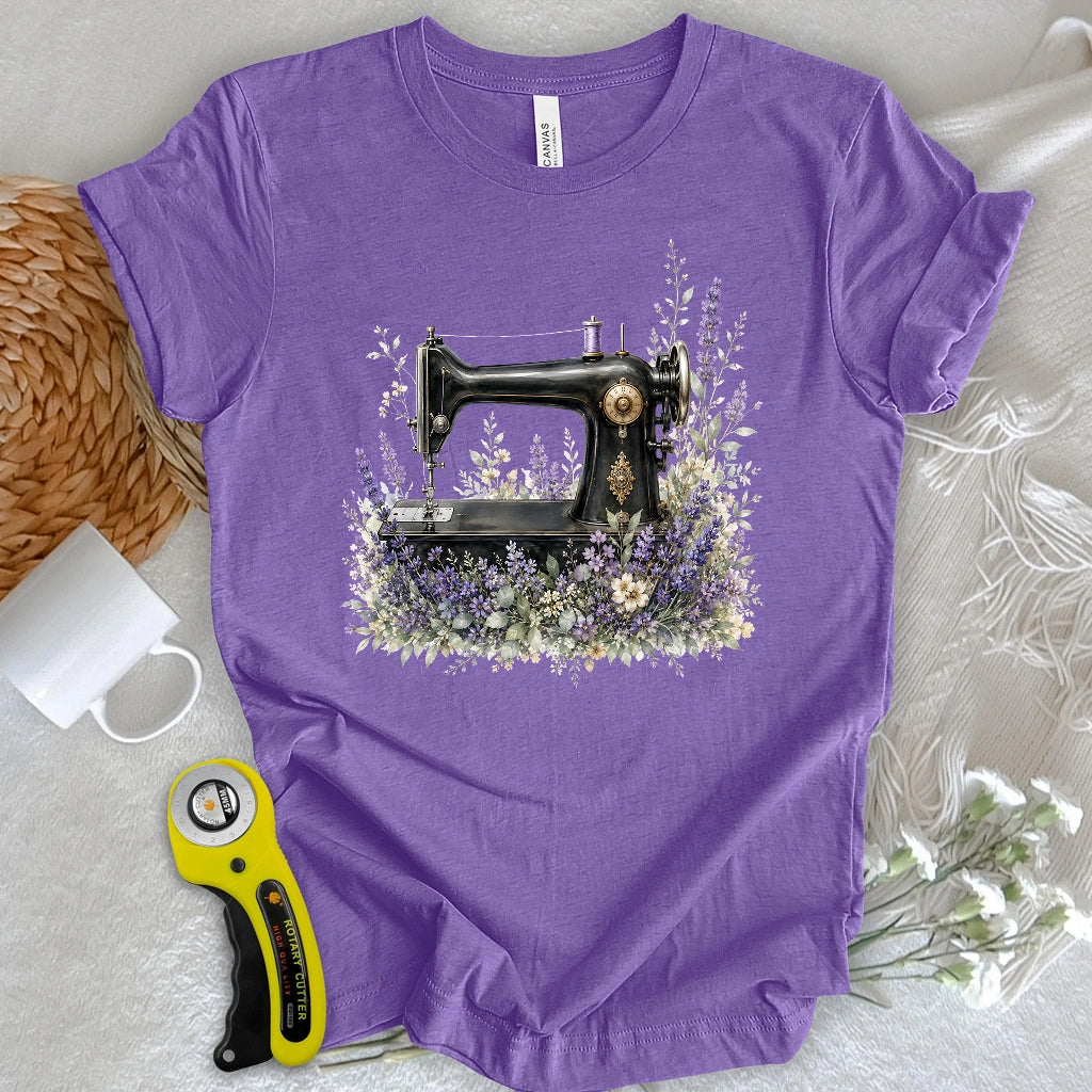 Lavender Sewing Machine T-shirt