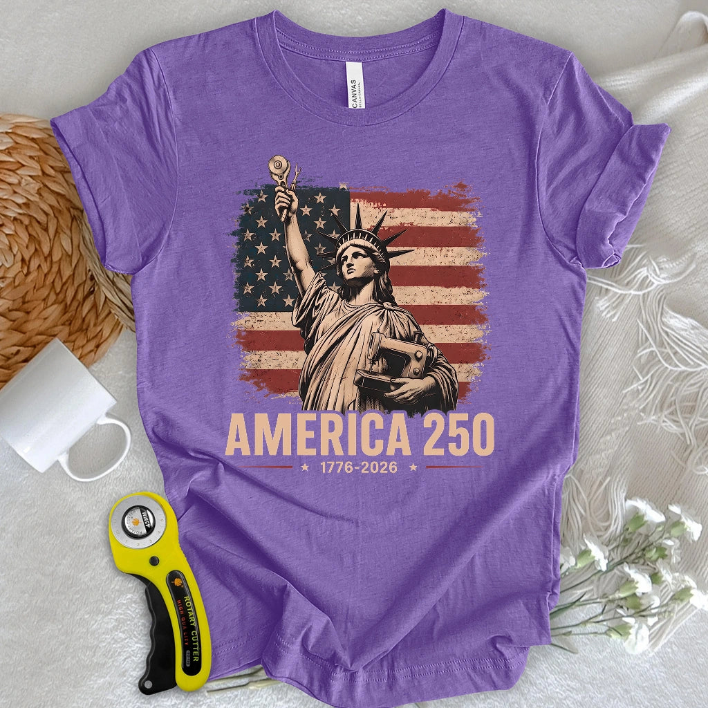 Liberty Freedom Quilt T-shirt