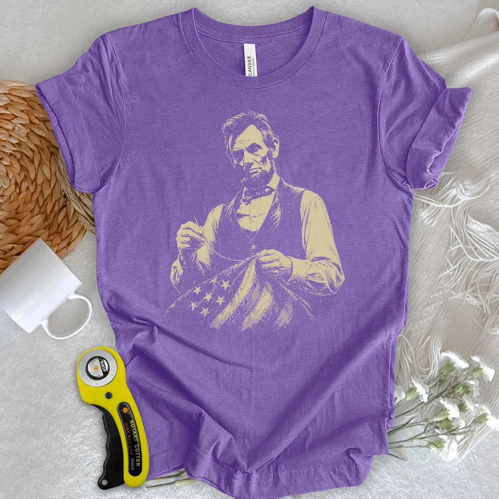 Lincoln: Stitching America Together T-shirt