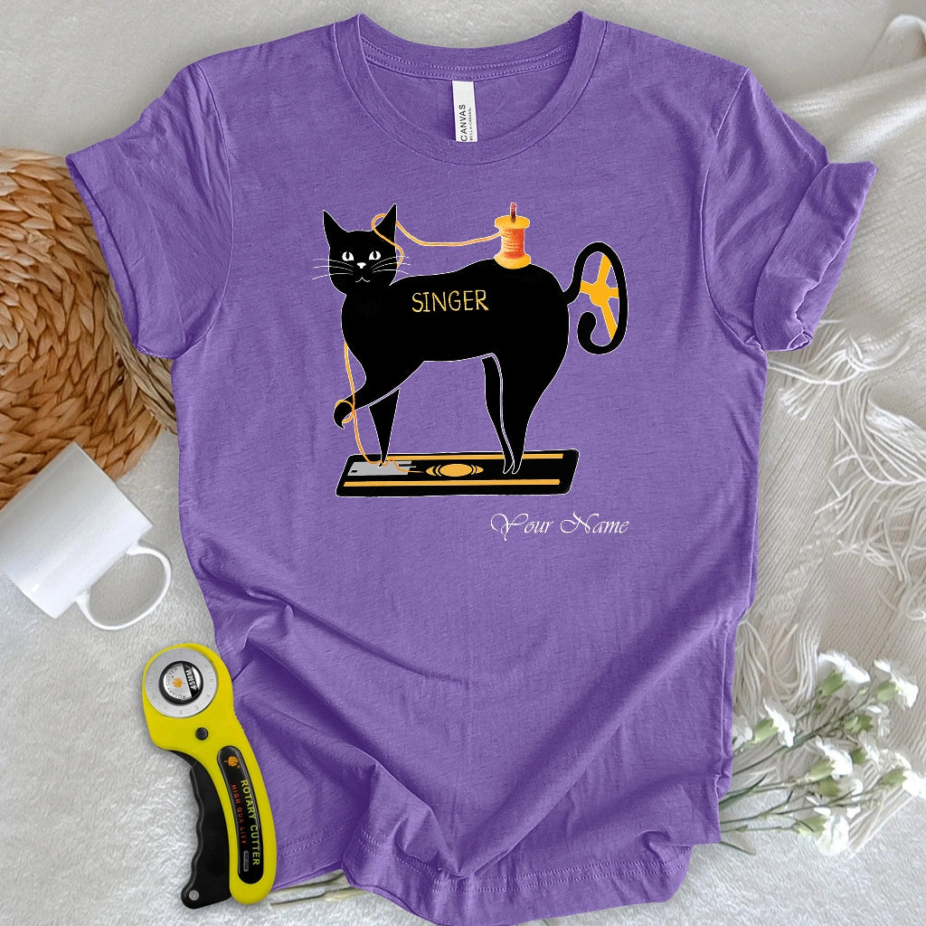 "Custom Name" Mewing Machine T-shirt
