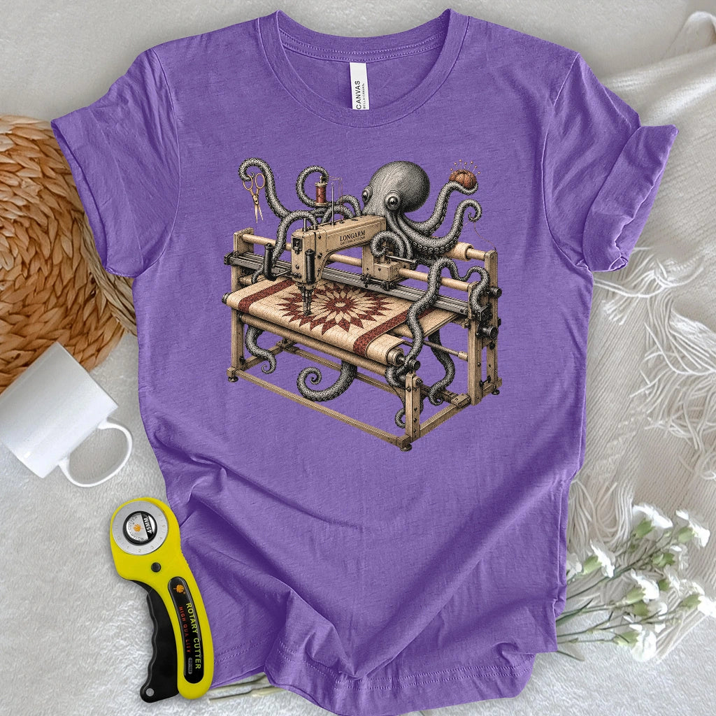 Octo Longarm Quilter T-shirt