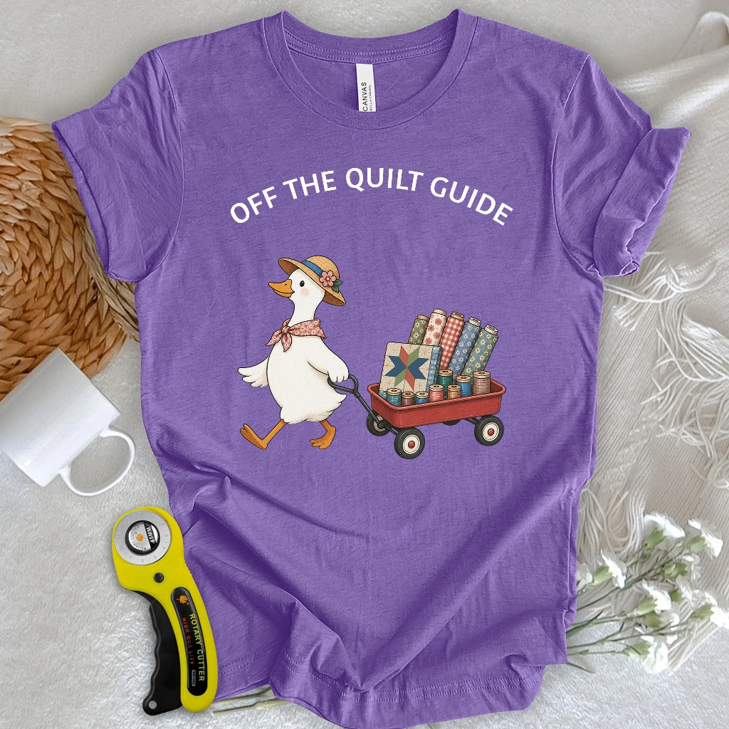 Off To The Quilt Guild T-shirt