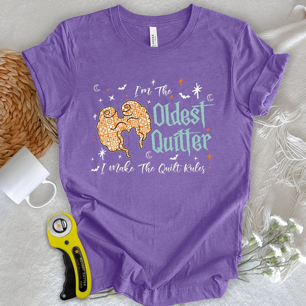 Oldest Quilter T-shirt