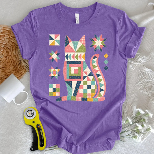 Patchwork Cat T-shirt