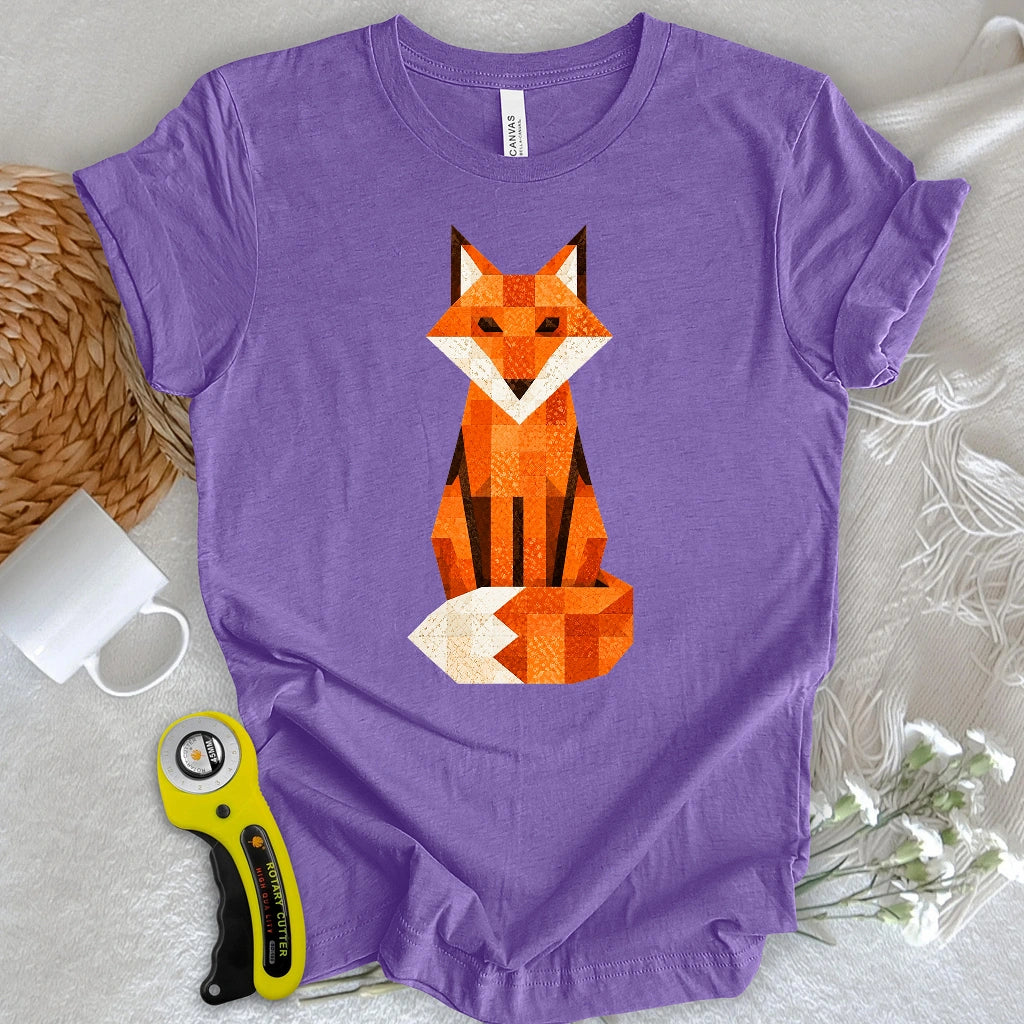 Patchwork Fox T-shirt