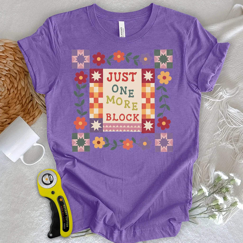 T-shirt sagesse patchwork