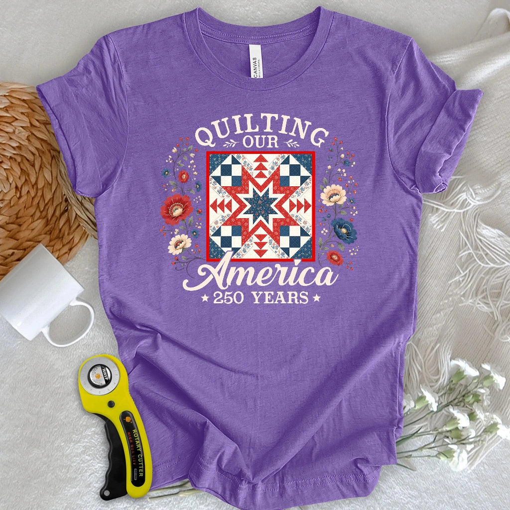 Patriotic Quilter T-shirt
