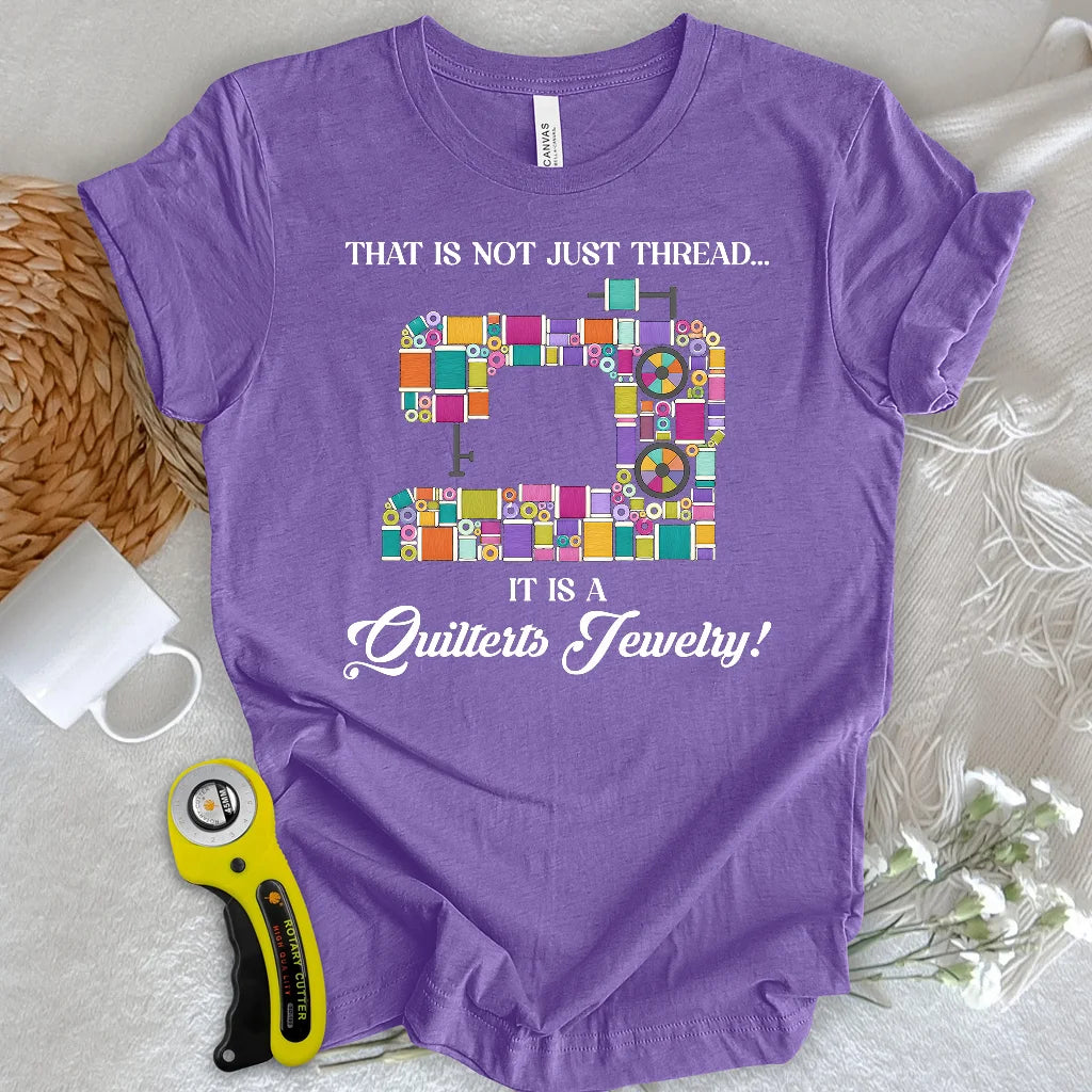 Powered by Sewing Machine & Thread T-shirt