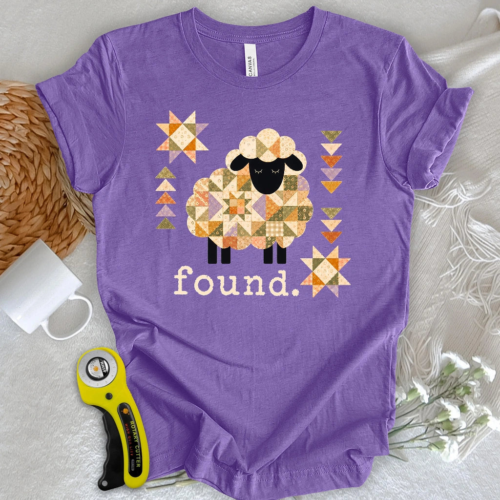 Psalm 23 Patchwork Sheep T-shirt
