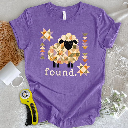 Psalm 23 Patchwork Sheep T-shirt